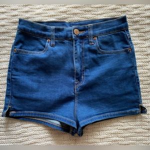 ❌SOLD❌ BDG Pinup Super High Rise Denim Shorts